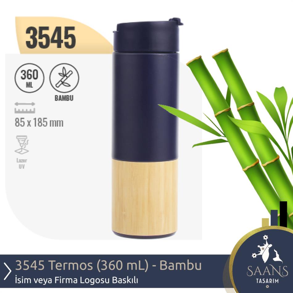 3545 - Termos (360 mL) - Bambu