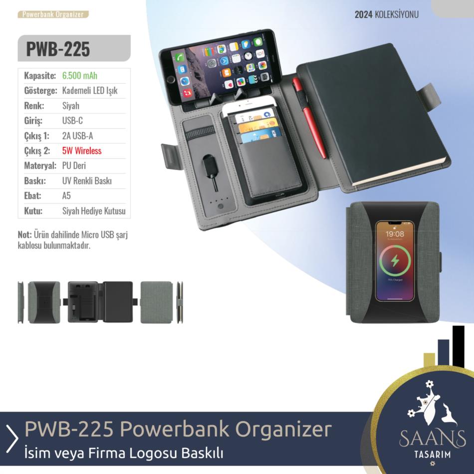 PWB-225 - Powerbank Organizer