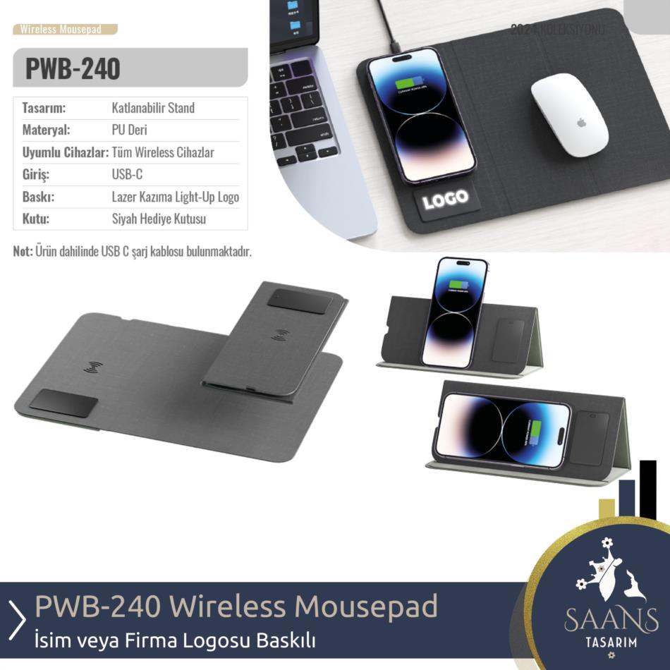 PWB-240 - Wireless Mousepad