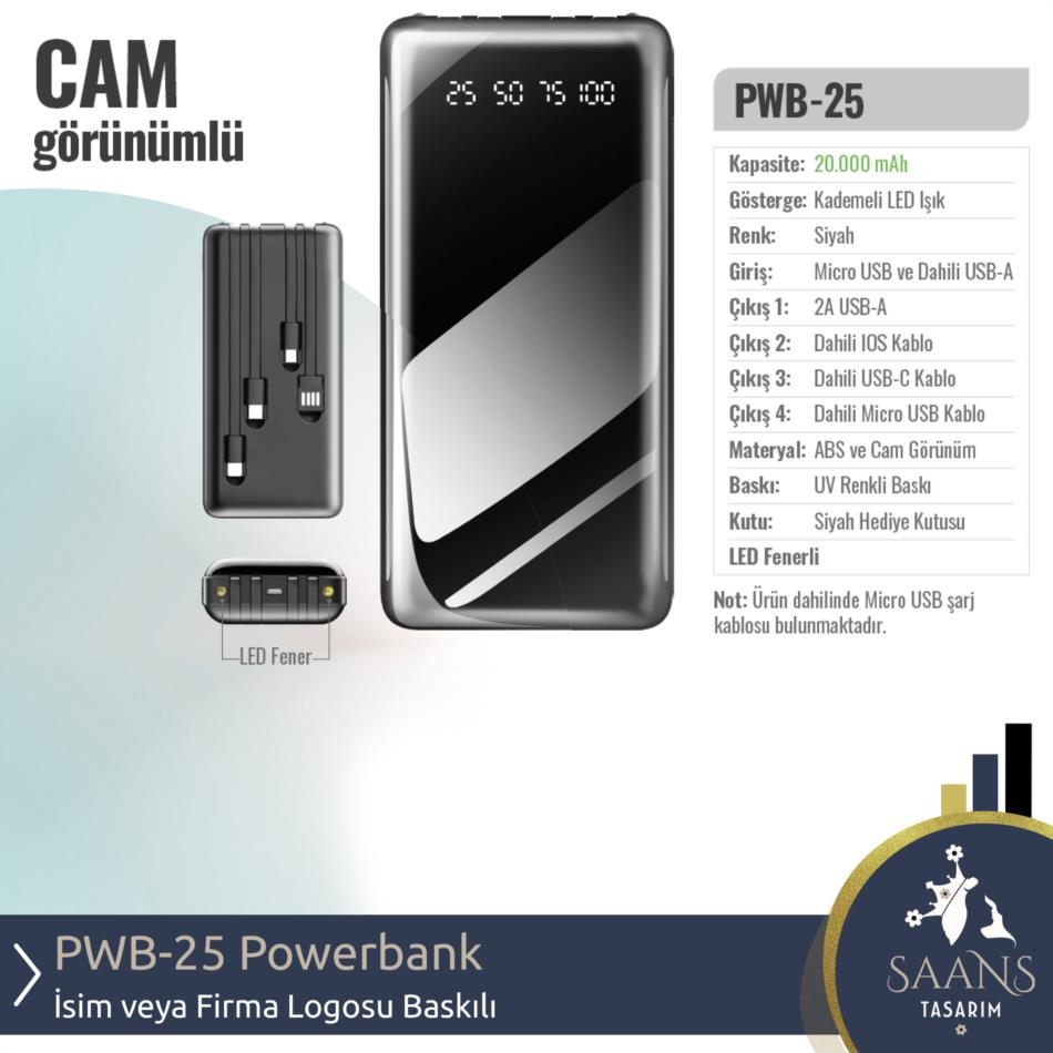PWB-25 - Powerbank