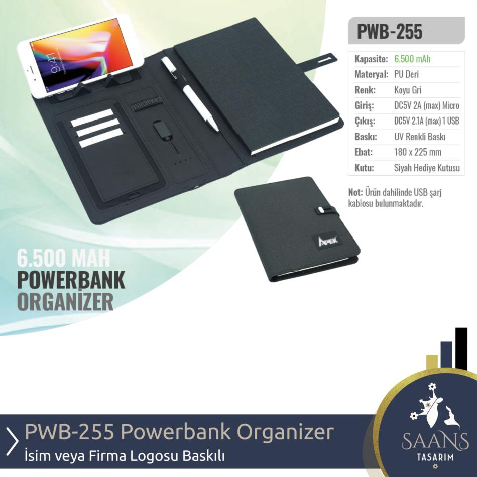 PWB-255 - Powerbank Organizer