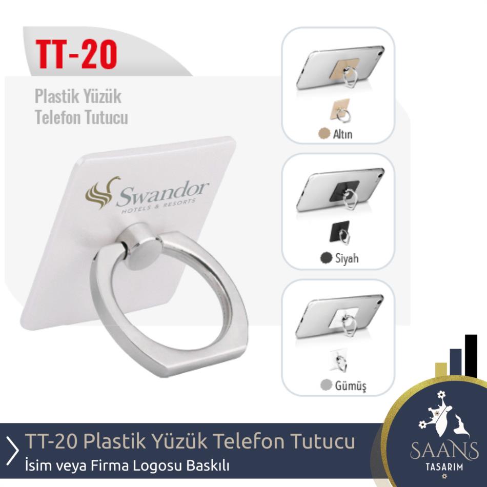 TT-20 - Plastik Yüzük Telefon Tutucu